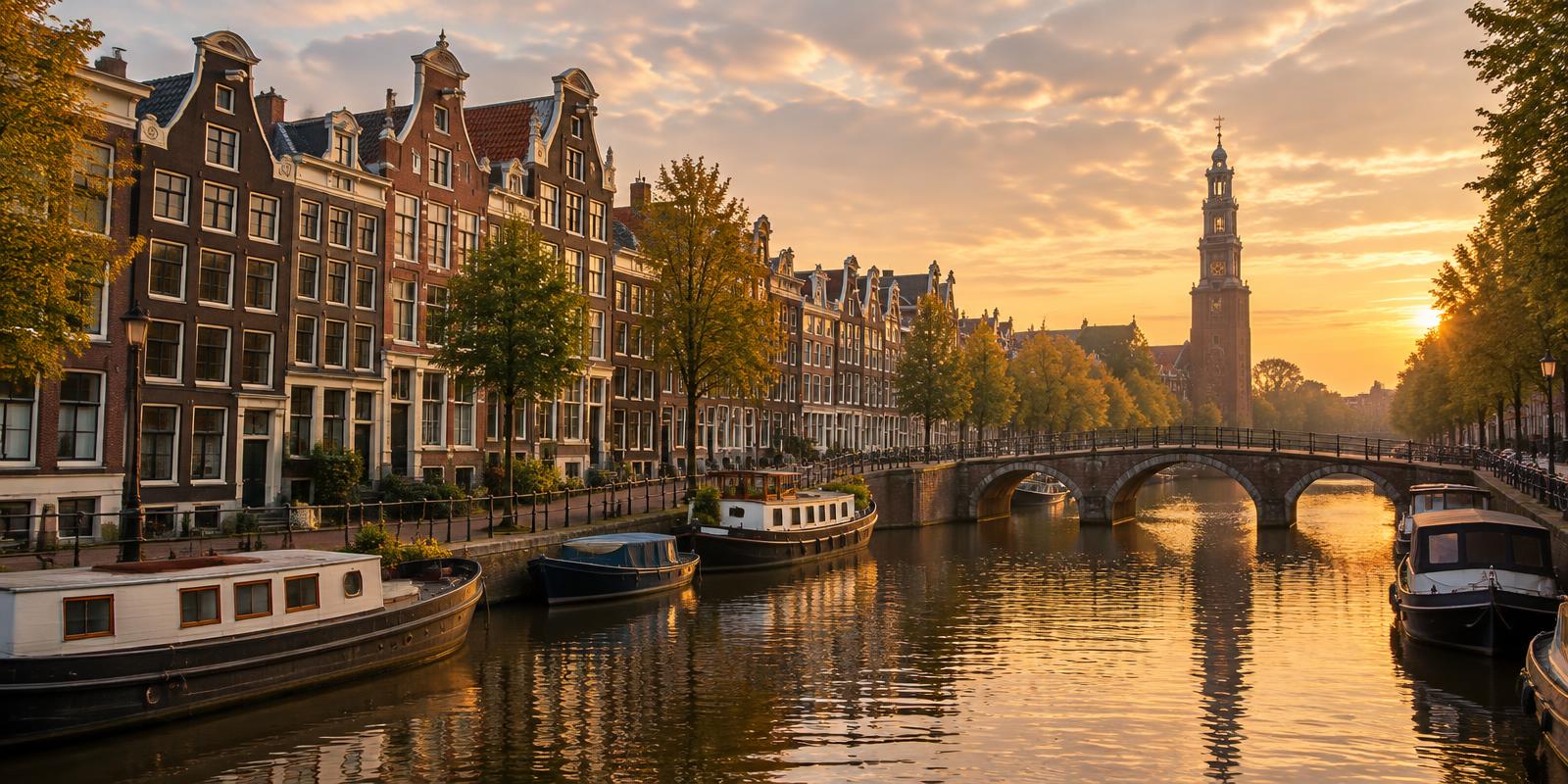 Amsterdam city centre, a destination for private chauffeur journeys